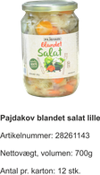 Pajdakov blandet salat (hjemmeisde)